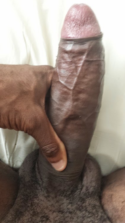 Big Black Cock Selfie - Do you like sausage pizza?